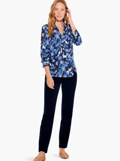 Online NIC+ZOE Ocean Tides Shirt Blue Multi