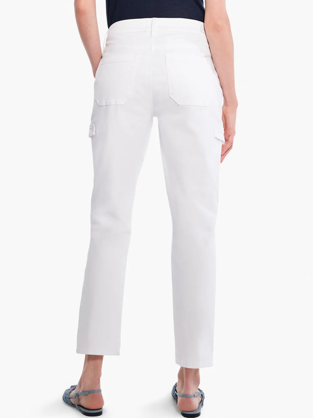 Clearance NIC+ZOE Paige - Jolie Cargo Pant White