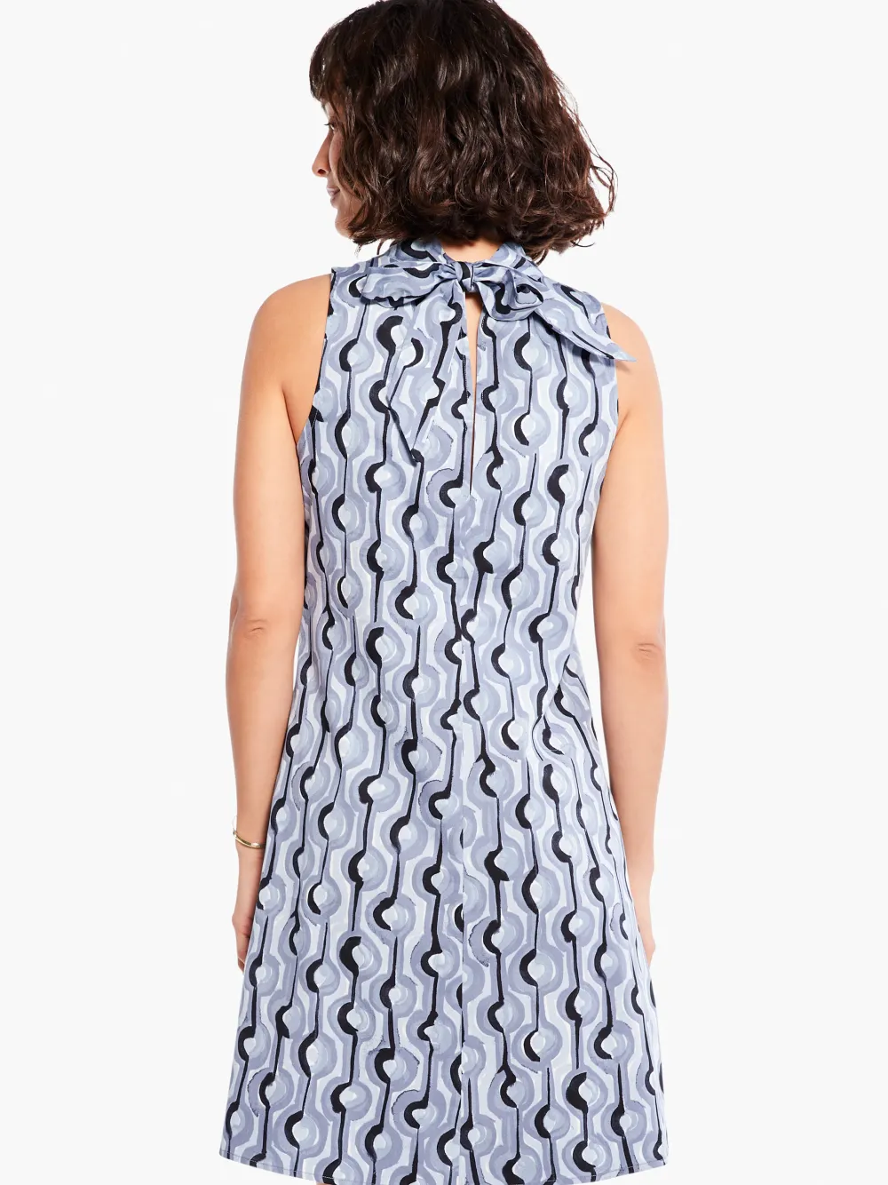 Discount NIC+ZOE Painted Clouds Dress Blue Multi
