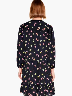 Cheap NIC+ZOE Party Pears Dress Black Multi