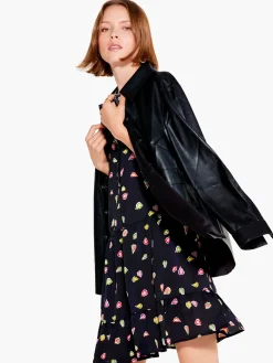 Cheap NIC+ZOE Party Pears Dress Black Multi