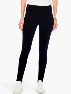 Fashion NIC+ZOE Perfect Knit Legging Black Onyx