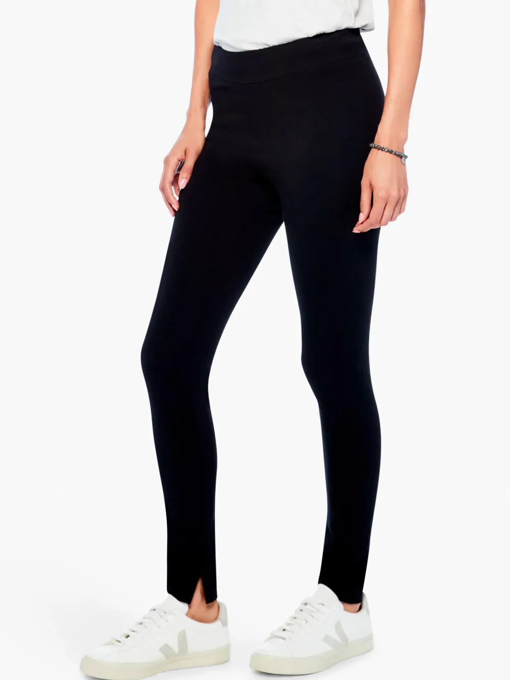 Fashion NIC+ZOE Perfect Knit Legging Black Onyx