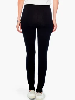 Fashion NIC+ZOE Perfect Knit Legging Black Onyx