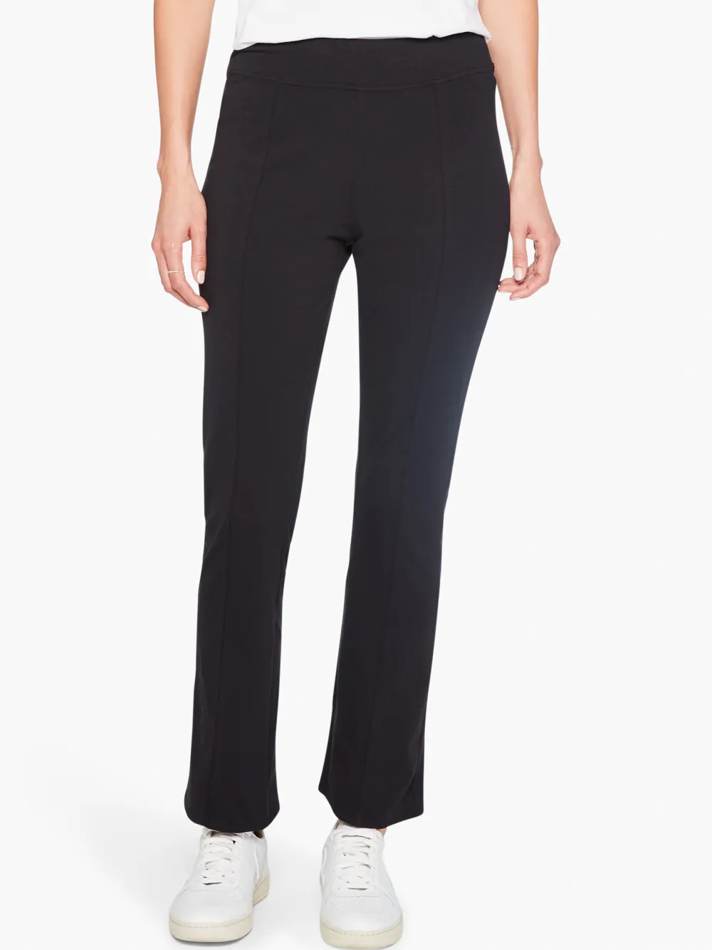 Fashion NIC+ZOE Perfect Knit Pant Black Onyx
