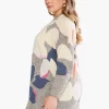 Cheap NIC+ZOE Petal Blues Cardigan Neutral Multi