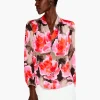 New NIC+ZOE Rosy Outlook Top Pink Multi