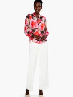 New NIC+ZOE Rosy Outlook Top Pink Multi
