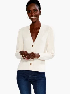 Best NIC+ZOE Shaker Knit Cardigan Canvas