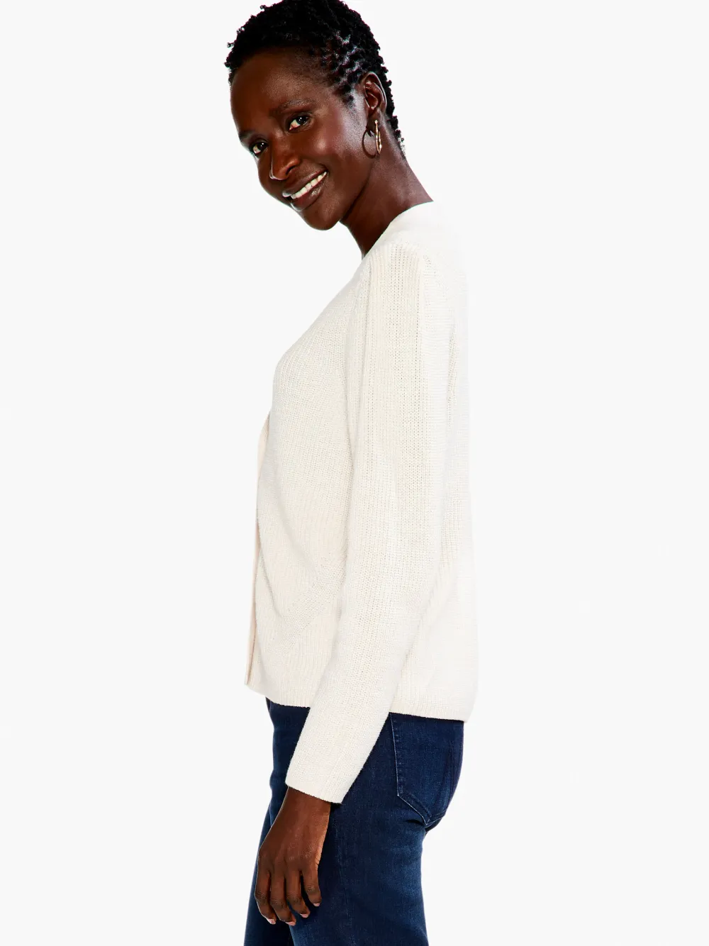 Best NIC+ZOE Shaker Knit Cardigan Canvas