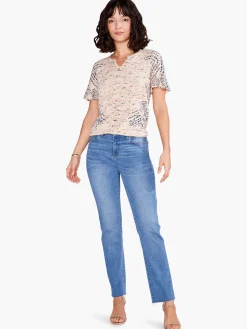 Cheap NIC+ZOE Shoreline Sweater Neutral Multi