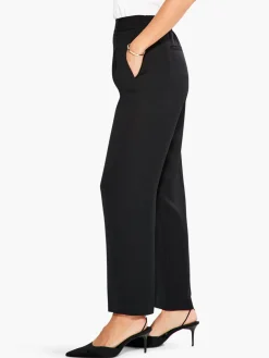 Discount NIC+ZOE Smart Look Relaxed Trouser Black Onyx