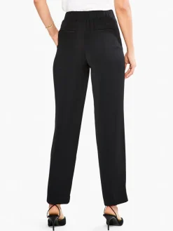 Discount NIC+ZOE Smart Look Relaxed Trouser Black Onyx