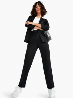 Discount NIC+ZOE Smart Look Relaxed Trouser Black Onyx
