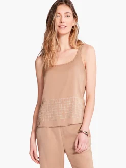 New NIC+ZOE Soft Drape Squares Tank Mochachino