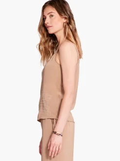 New NIC+ZOE Soft Drape Squares Tank Mochachino