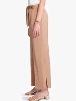 Best Sale NIC+ZOE Soft Drape Wide-Leg Pant Mochachino