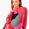 Best Sale NIC+ZOE Soft Sparkles Sweater Grey Multi