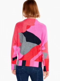 Best Sale NIC+ZOE Soft Sparkles Sweater Grey Multi