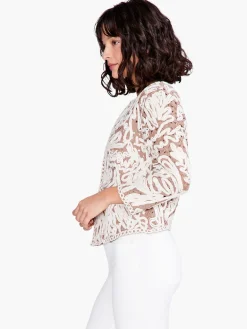 Cheap NIC+ZOE Spring Soiree Jacket Neutral Multi