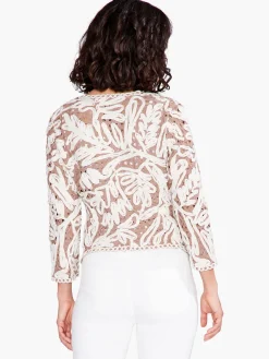 Cheap NIC+ZOE Spring Soiree Jacket Neutral Multi