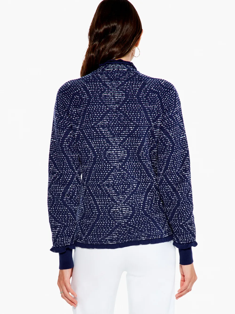 New NIC+ZOE Starry Sky Jacket Indigo Multi