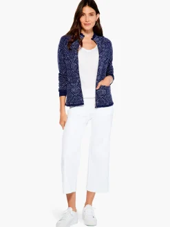 New NIC+ZOE Starry Sky Jacket Indigo Multi