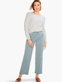 Store NIC+ZOE Striped Oceanus Top Blue Multi