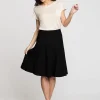 Best Sale NIC+ZOE Summer Fling Flirt Skirt Black Onyx