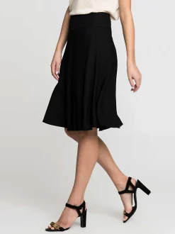 Best NIC+ZOE Summer Fling Flirt Skirt Black Onyx