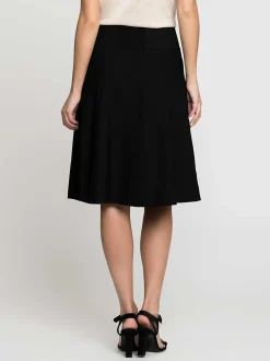 Best NIC+ZOE Summer Fling Flirt Skirt Black Onyx