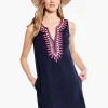 Best NIC+ZOE Summer Retreat Dress Indigo Multi