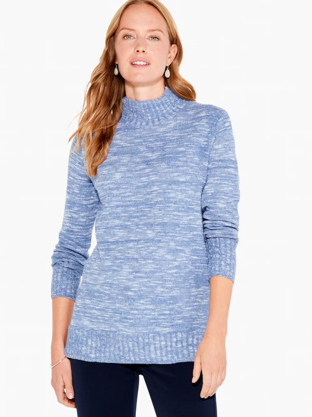 Store NIC+ZOE Sun Turn Sweater Blue Mix