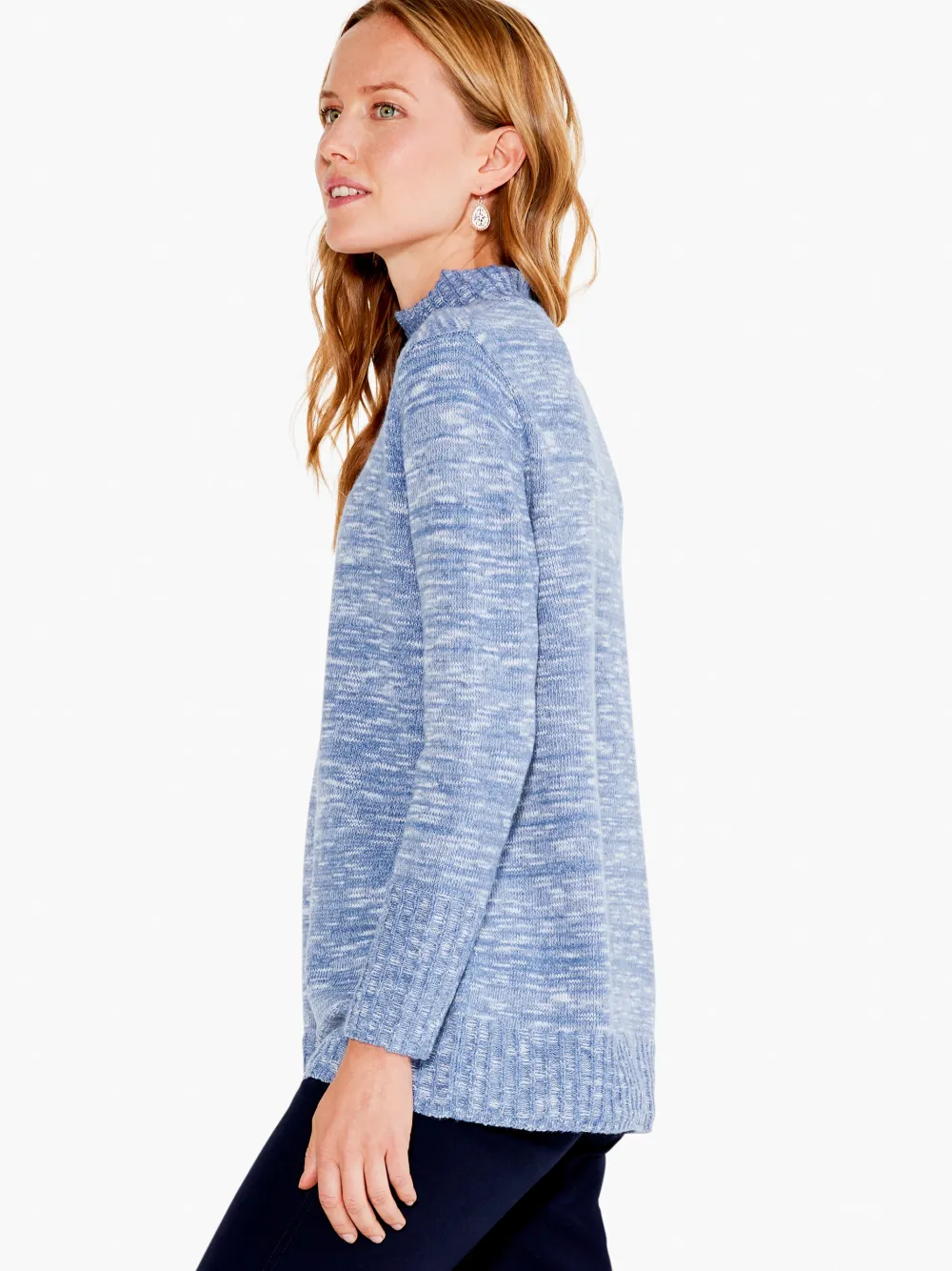 Store NIC+ZOE Sun Turn Sweater Blue Mix