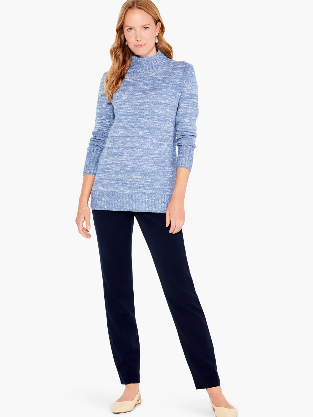 Store NIC+ZOE Sun Turn Sweater Blue Mix