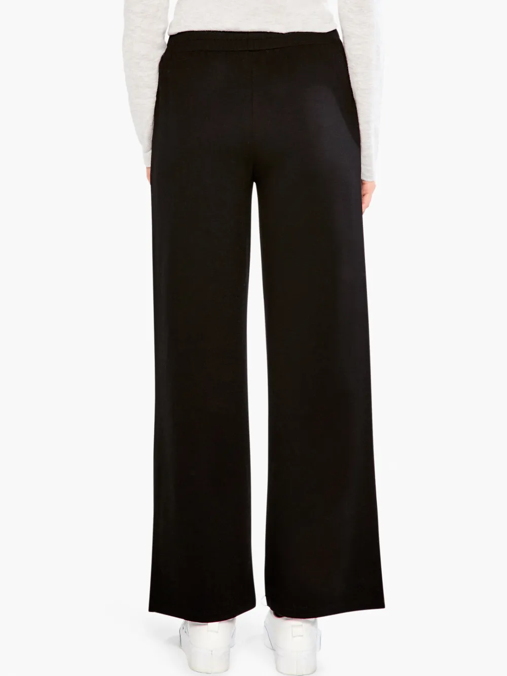 New NIC+ZOE Supersoft Wide-Leg Trouser Black Onyx