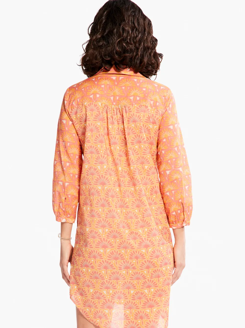 Online NIC+ZOE Swan Rays Dress Orange Multi