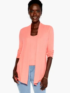 New NIC+ZOE Tradewinds Cardigan Bellini
