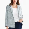 Best NIC+ZOE Vapor Blues Jacket Blue Multi
