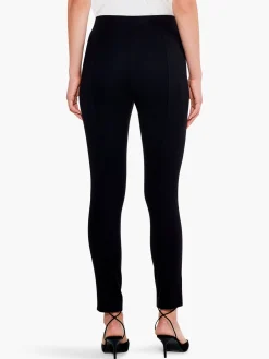 Cheap NIC+ZOE Vegan Leather 50/50 Legging Black Onyx