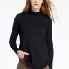 Fashion NIC+ZOE Vital Turtleneck Sweater Black Onyx