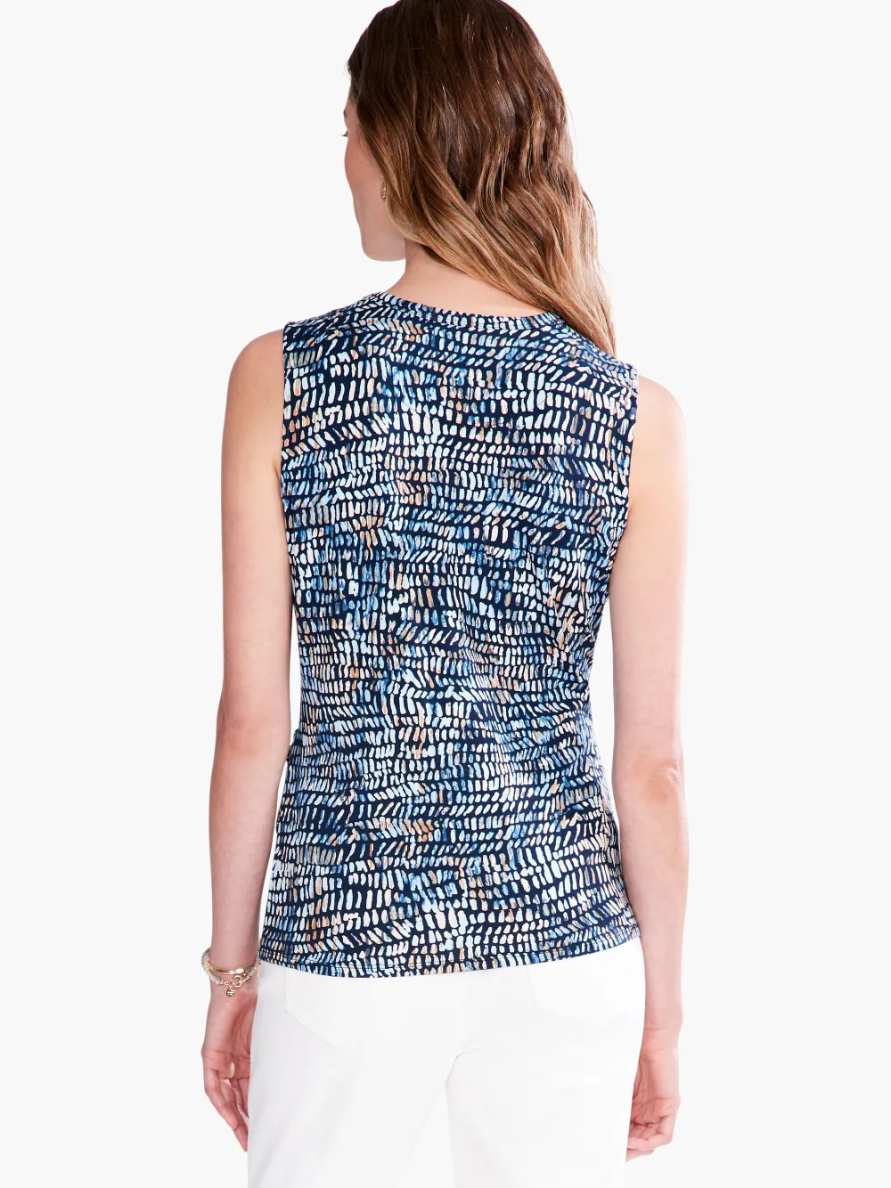 Cheap NIC+ZOE Water Drops Tank Blue Multi