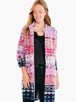 Cheap NIC+ZOE Winter Heat Coat Pink Multi