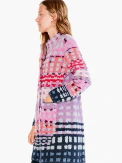Cheap NIC+ZOE Winter Heat Coat Pink Multi