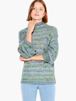 Outlet NIC+ZOE Winter Solstice Sweater Blue Mix