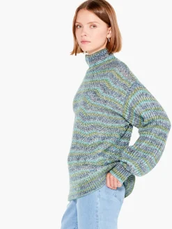 Outlet NIC+ZOE Winter Solstice Sweater Blue Mix