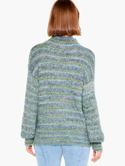 Outlet NIC+ZOE Winter Solstice Sweater Blue Mix
