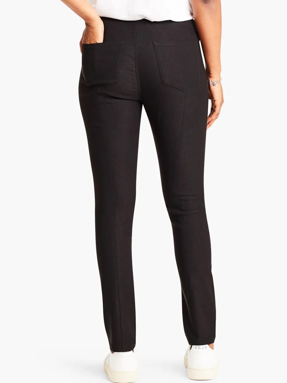 Fashion NIC+ZOE Wonderstretch Slim Jean Black Onyx