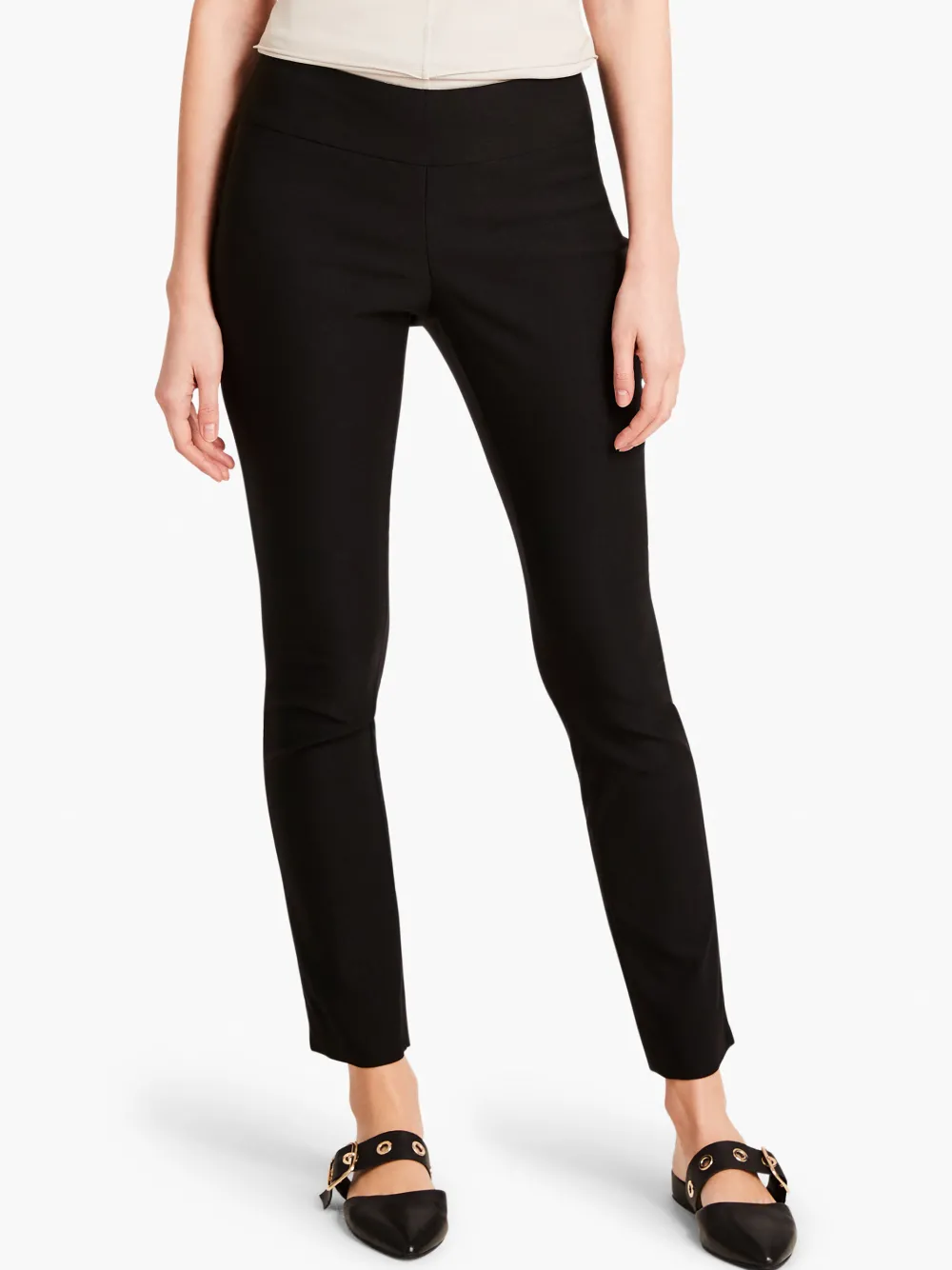 Discount NIC+ZOE Wonderstretch Slim Pant Black Onyx