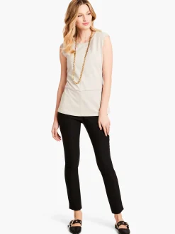 Sale NIC+ZOE Wonderstretch Slim Pant Black Onyx